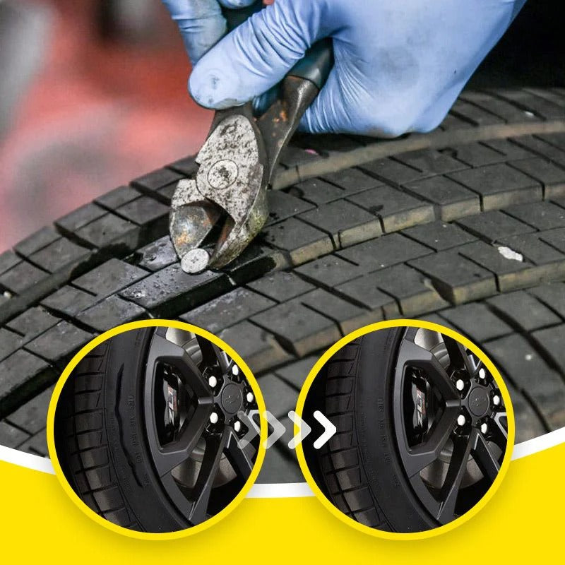 Compra 1 y llévate 1 gratis (2 unidades) 🚙Adhesivo para reparar grietas en neumáticos de coche