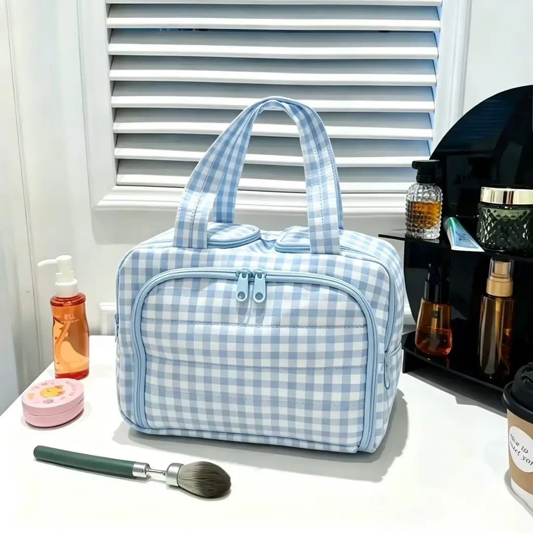 🎁🎁Nuevo neceser de gran capacidad, bolsa de almacenamiento portátil, neceser de viaje.