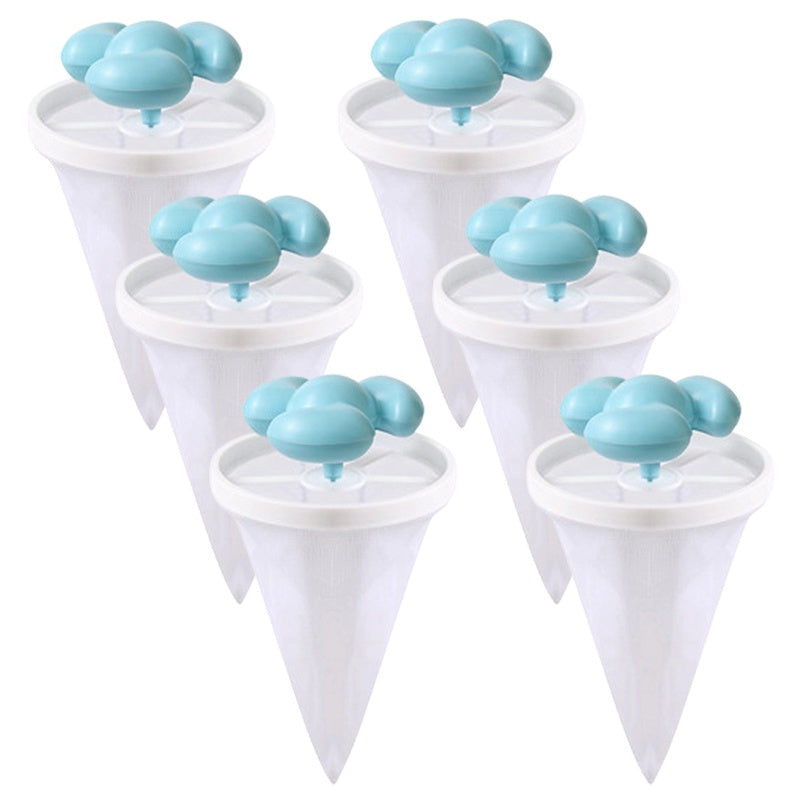 🌀6 piezas 25€✨ Filtro Flotante para Lavadora – Atrapa Pelusas, Cabellos y Pelos de Mascota en Cada Lavado 🧺
