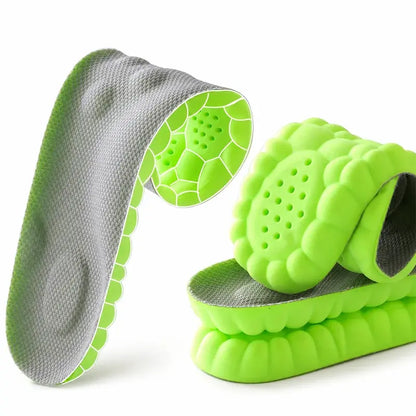 【2 pares por 26 euros】Plantillas deportivas amortiguadoras, transpirables, resistentes al olor y antibacterianas.