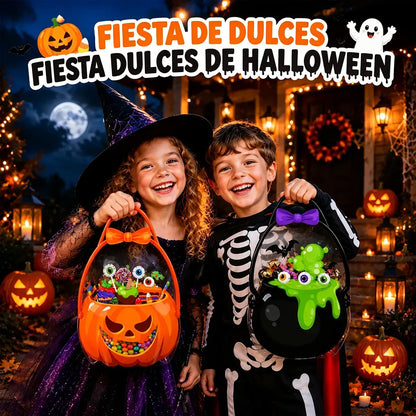 20 piezas 27€ 🎃Bolsas de plástico para dulces de Halloween, bolsas para caramelos de truco o trato