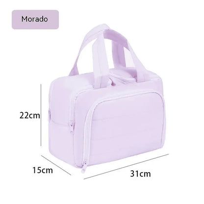 🎁🎁Nuevo neceser de gran capacidad, bolsa de almacenamiento portátil, neceser de viaje.