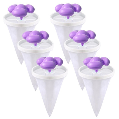 🌀6 piezas 25€✨ Filtro Flotante para Lavadora – Atrapa Pelusas, Cabellos y Pelos de Mascota en Cada Lavado 🧺