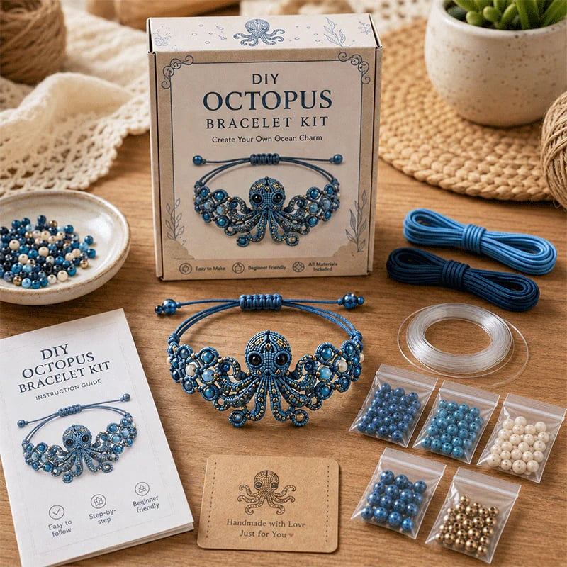 📿🐶 Un completo kit para hacer bisutería: paso a paso, cuentas de vidrio de alta calidad, ¡lleno de diversión creativa!