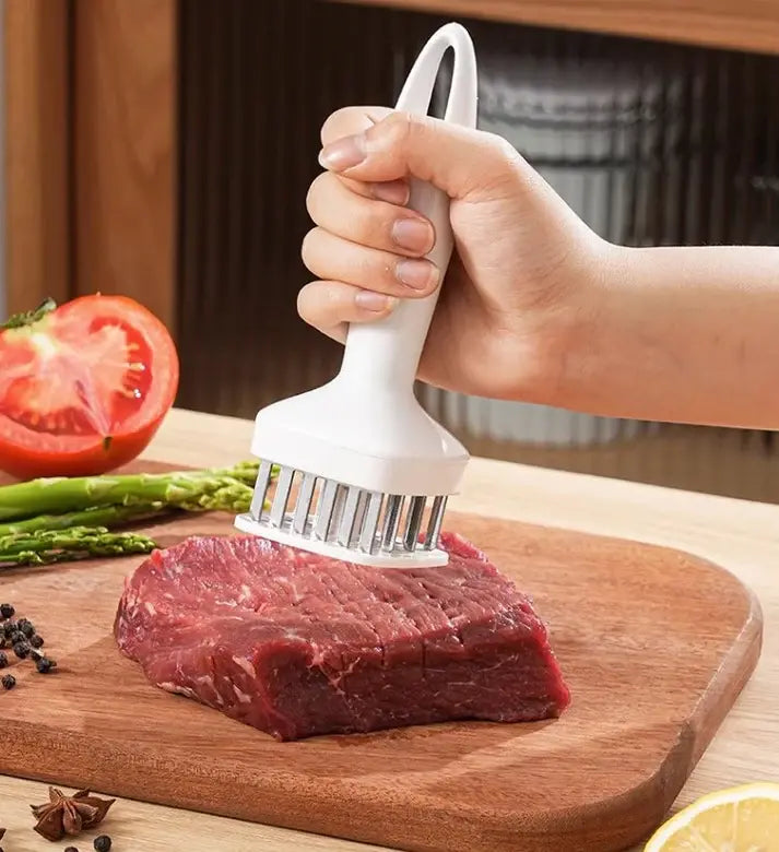 【2 komada 23 Euro】🥩 Omekšivač mesa od igala od nehrđajućeg čelika – omekšava meso bez gnječenja.