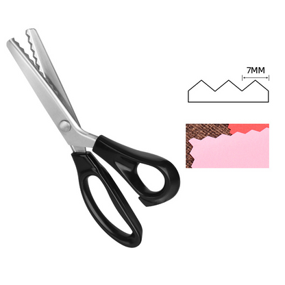 🔥✂️ Nazubljene škare za tkaninu, dostupne u 5 veličina.
