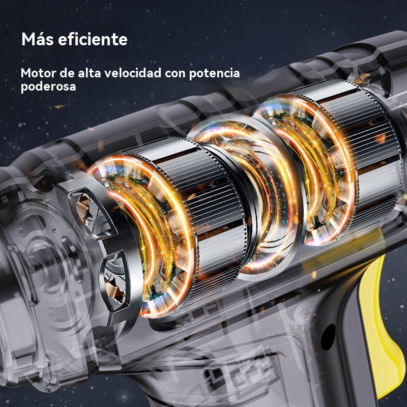 🚗💨✅Compra 1 y llévate 1 gratis🔥Inflador de neumáticos portátil inalámbrico multifuncional para coche con pantalla digital