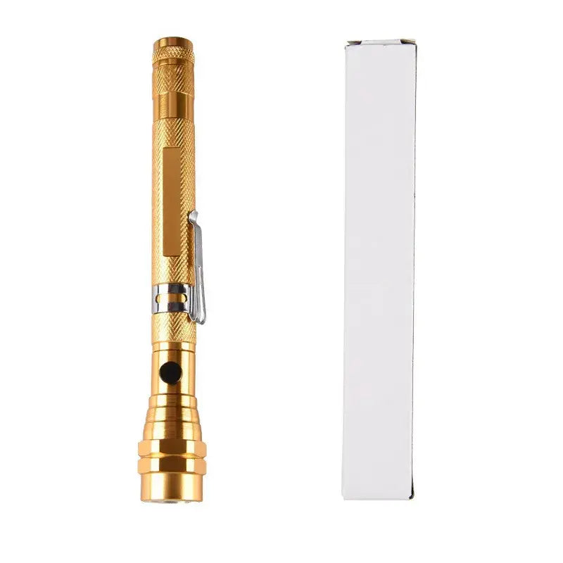 🔦🧲Linterna telescópica magnética multifuncional: extensible, cuello de cisne de 360°, súper brillante 🛠️