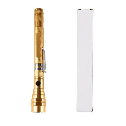 🔦🧲Linterna telescópica magnética multifuncional: extensible, cuello de cisne de 360°, súper brillante 🛠️