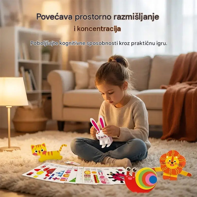 🎨 32 3D papirnata dizajna za izradu, savijanje i uživanje
