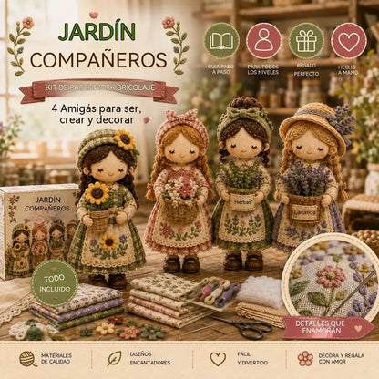 🎁Último día: ¡Disfruta de un 49% de descuento! 🧵 Kit de patchwork para armar en miniatura de la serie Mundo en miniatura.