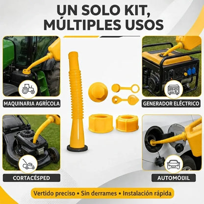 ⛽Kit de reemplazo de boquilla para bidón de gasolina