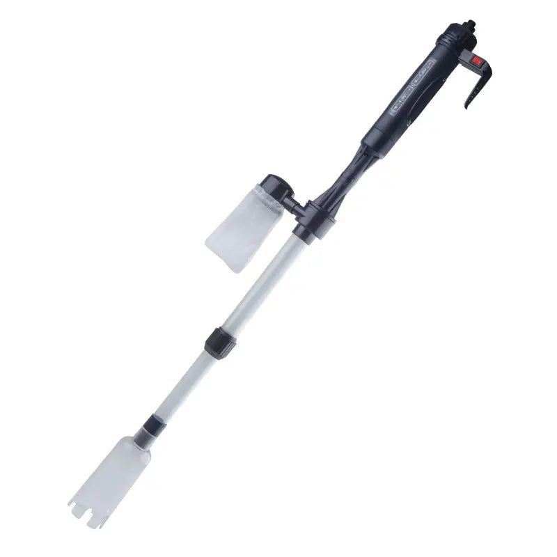 🐠Elektrický čistič akváriového substrátu s nastaviteľnou dĺžkou hadice pre ľahké čistenie - vhodný pre všetky akvária🧹🐟
