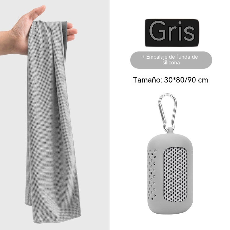 🧊☀️Toalla deportiva de hielo para verano | Frescura instantánea