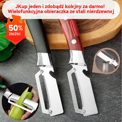 🔥【Kup 1, a 1 dostaniesz gratis!】2 pozycje 99 zł. 🔪 Wielofunkcyjna obieraczka ze stali nierdzewnej 🧅