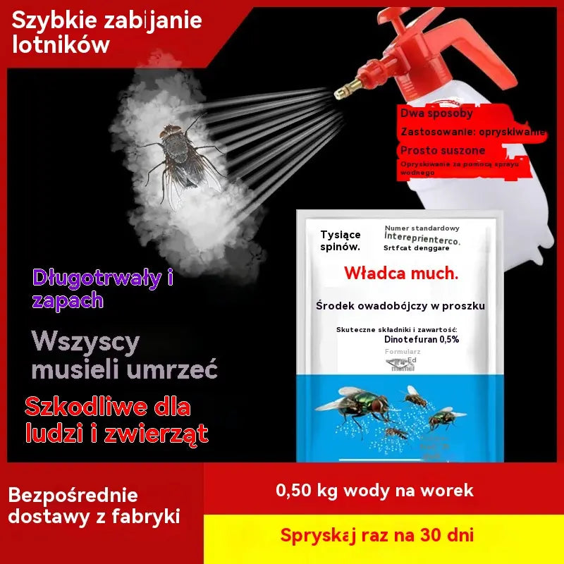 【30%OFF】🦟Specjalnie zaprojektowany do zabijania komarów i much na farmach. Jedno opakowanie zabija pchły, szarańcze, karaluchy, muchy i komary!