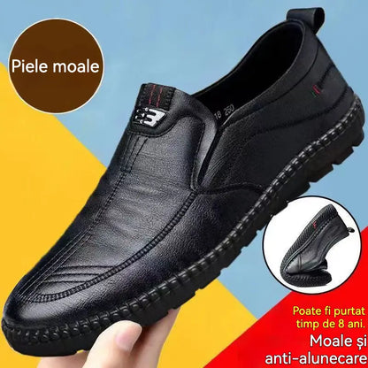 【38-44】👞Kožené mäkké topánky pre starších mužov｜Priedušné a pohodlné｜Chôdza bez únavy