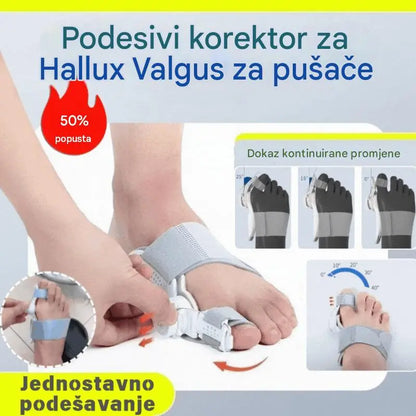 Podesivi korektor za palac za Hallux Valgus