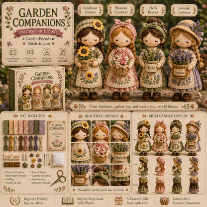 🎁Posledný deň: Využite zľavu 49 %! 🧵 Miniatúrna patchworková sada zo série Miniature World.
