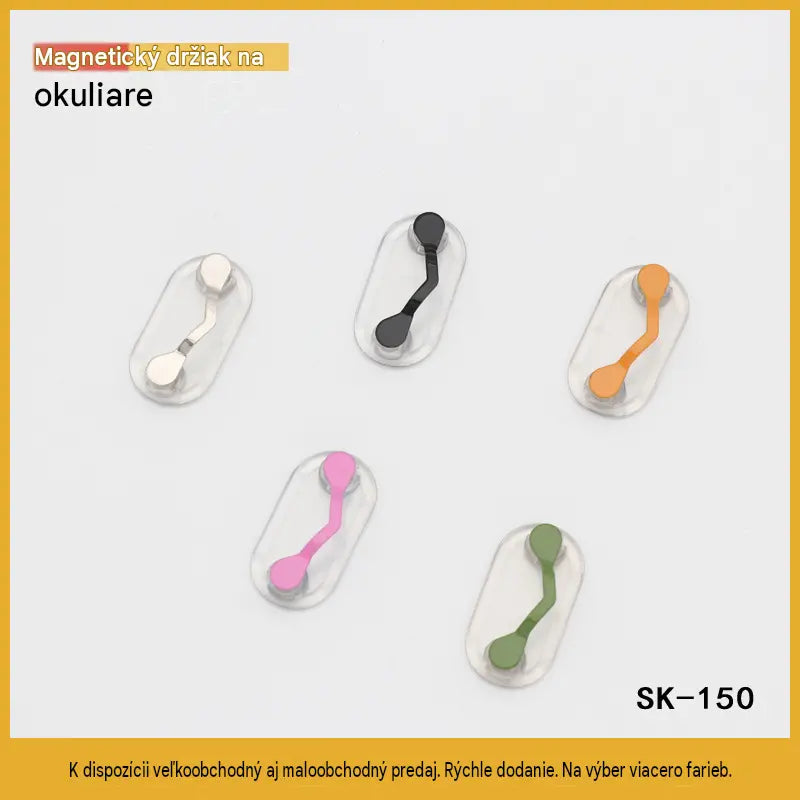 5 kus za 22 eur 🧷🧲 Magnetický držiak na okuliare, univerzálny vešiak na okuliare pre čitateľov, okuliare s modrým svetlom a slnečné okuliare, už žiadne stratené okuliare