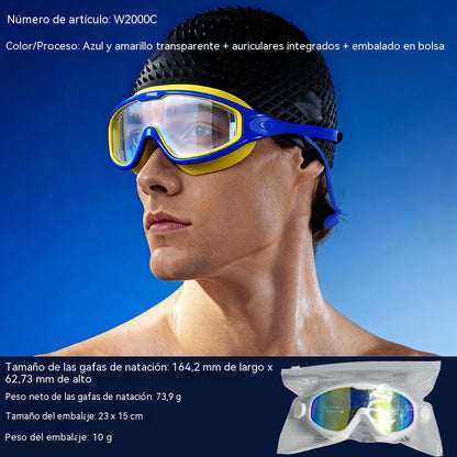 🏊‍♂️Oferta especial de verano: 49% de descuento🔥Gafas de natación de visión amplia, antivaho y con protección UV
