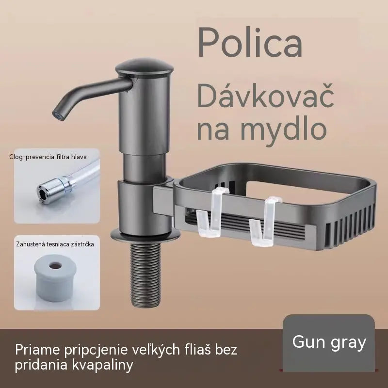 Sada predĺženia dávkovača saponátu do drezu