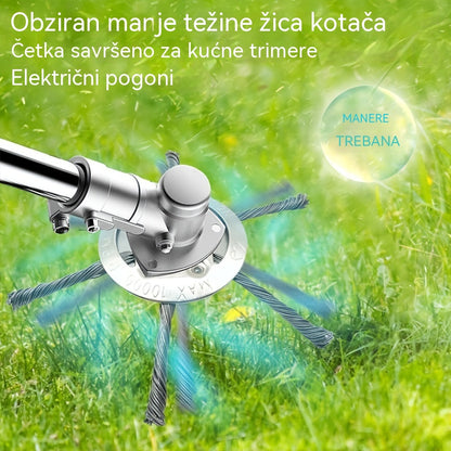 💯【Kupite 1, dobijte 1 gratis】Oštrice kosilice od čelične žice od 6 inča