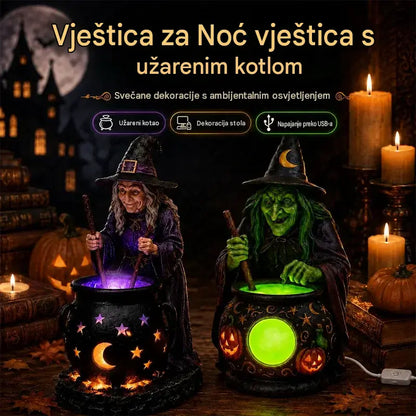 🧙‍♀️🎃Kip vještice za Noć vještica u kotlu