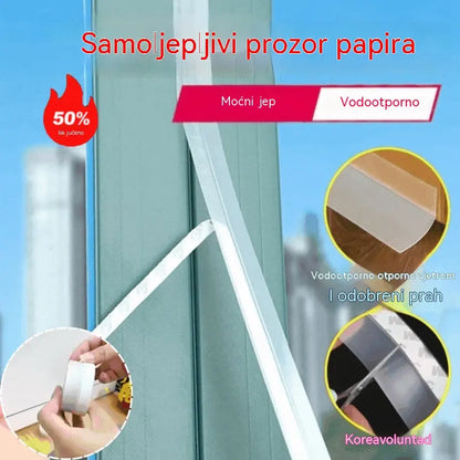 🚪 PVC brtvena traka za donju stranu vrata – Otporna na prašinu i propuh