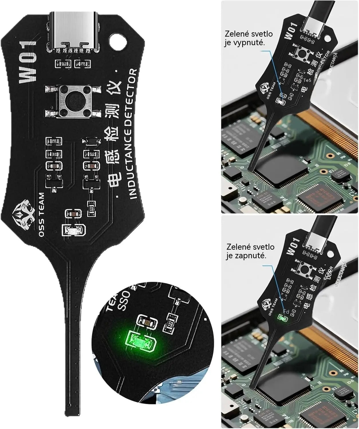 ⚡2 položky za 21 eur 【Kúpte jeden, druhý dostanete zadarmo】Tester indukčnosti OSS – Rýchle riešenie problémov s elektronickými zariadeniami