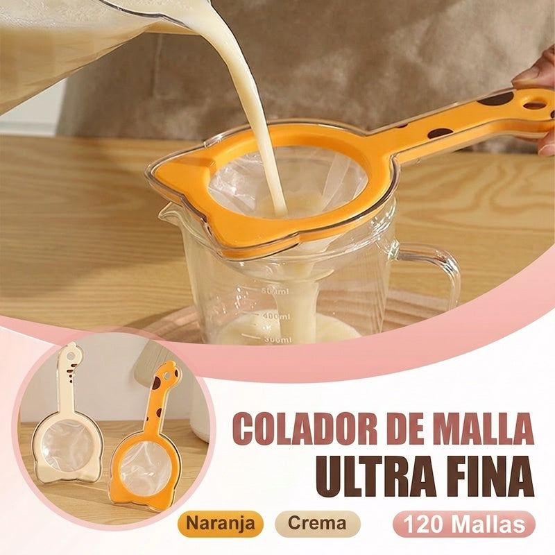 🥛 Colador ultrafino para leche de soja | Filtra fácilmente tus bebidas caseras