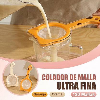 🥛 Colador ultrafino para leche de soja | Filtra fácilmente tus bebidas caseras