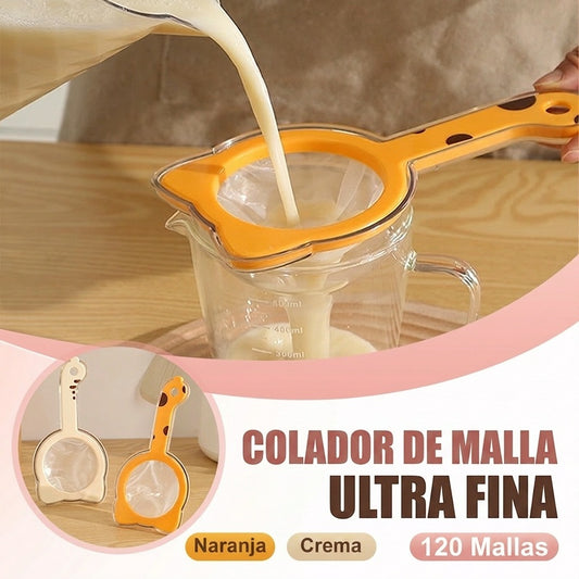 🥛 Colador ultrafino para leche de soja | Filtra fácilmente tus bebidas caseras