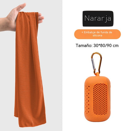 🧊☀️Toalla deportiva de hielo para verano | Frescura instantánea