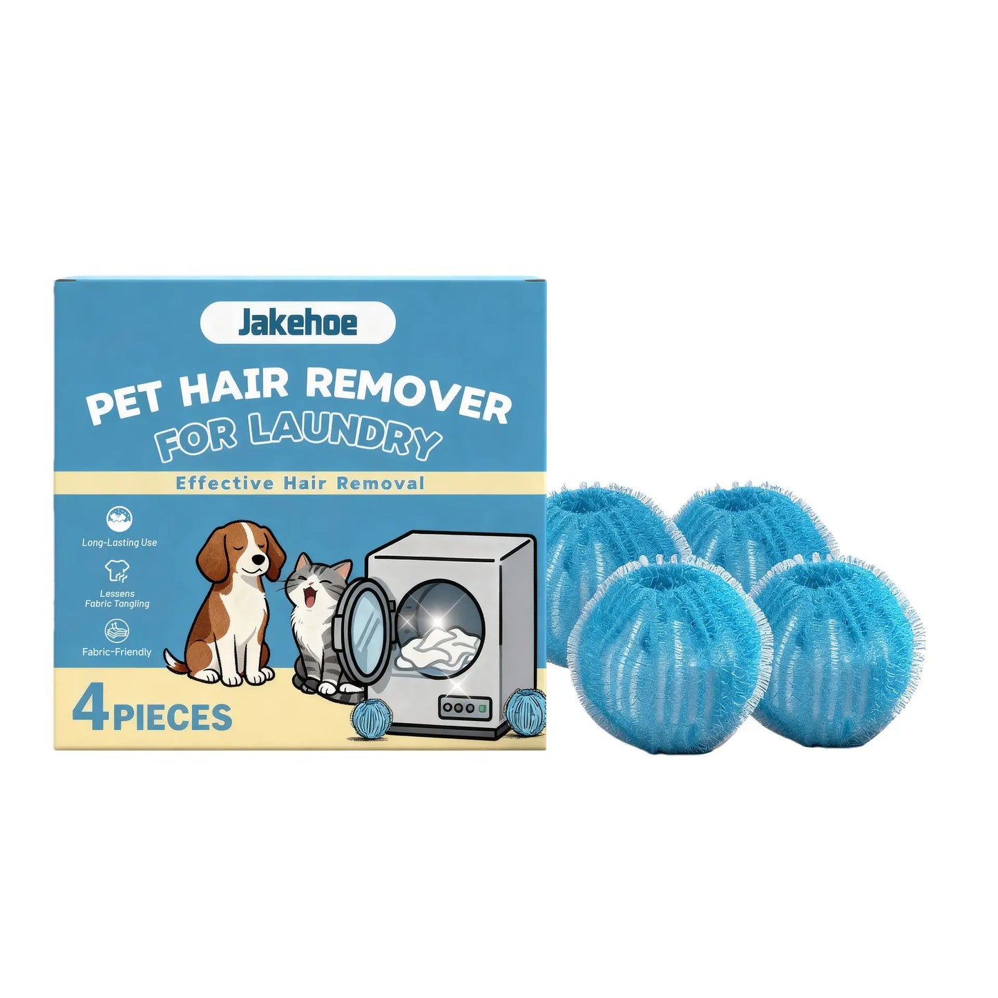 ✨🐾Opakovane použiteľné guľôčky na pranie na odstraňovanie zvieracích chlpov