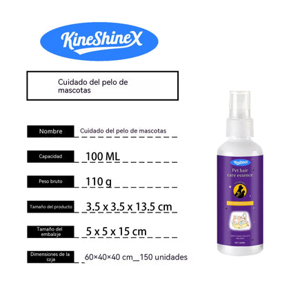 🐶✨ ¡Spray Desenredante para Mascotas! Pelo Suave, Brillante y Sin Nudos