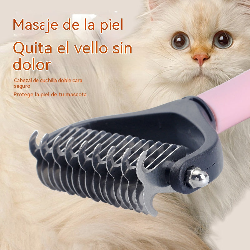 Compra 1 y llévate 1 gratis:🐶 Peine de 2 piezas para perros - Peines desenredantes