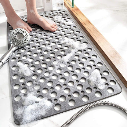 🛁【70x38cm】Protišmyková antibakteriálna bezpečnostná podložka do sprchy 🚿 Účinne predchádza pádom a zraneniam.
