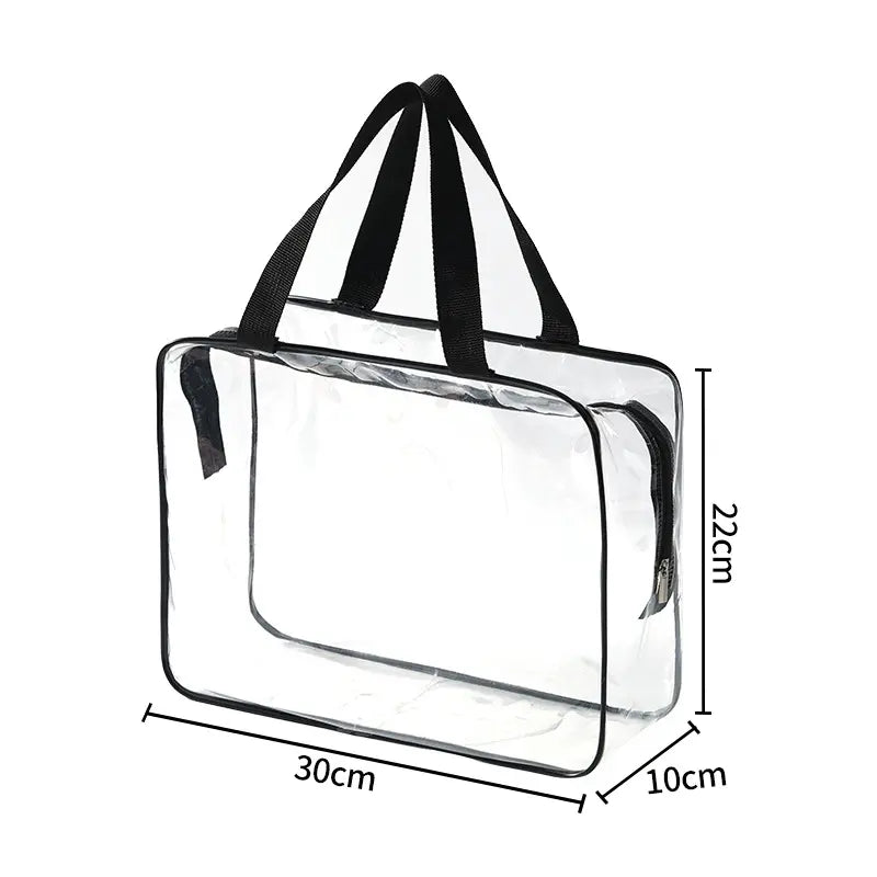 Compra 1 y llévate 1 gratis. Bolsa de almacenamiento de PVC transparente.