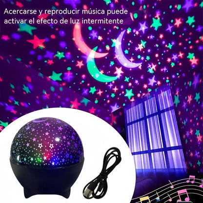 🔥 50% de descuento en productos seleccionados 🎉 Proyector de estrellas giratorio 2 en 1