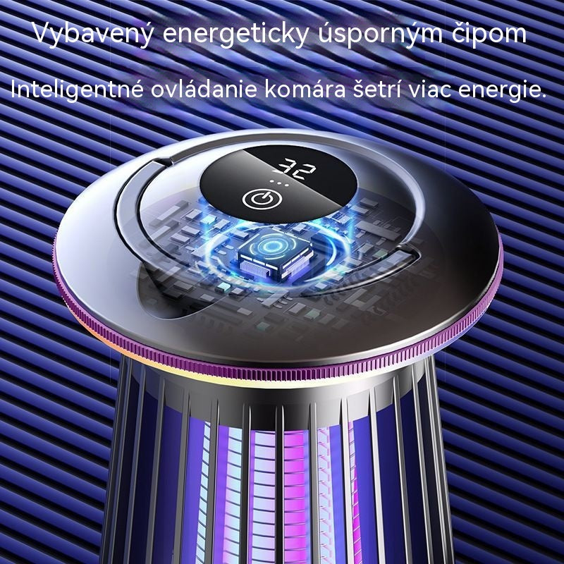 ⚡ Najlepšia elektrická plácačka na muchy: Celú noc vás nikto neuhryzne! 🌙