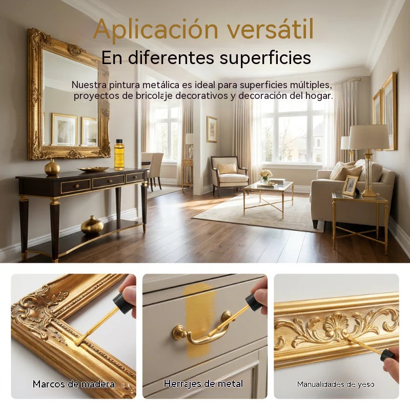 Compra uno y llévate otro gratis✨ Polvo de oro de alta densidad 👉 Brillo instantáneo con una sola aplicación: ¡imprescindible para un look renovado!