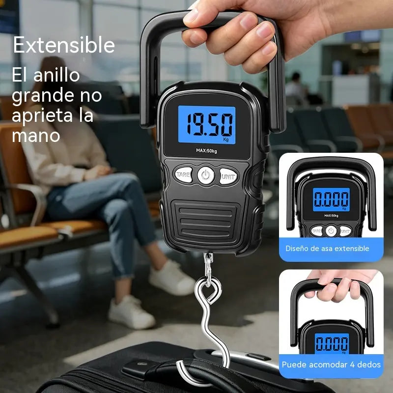 🔥 Mini prenosná elektronická váha s nosnosťou 50 kg 😆