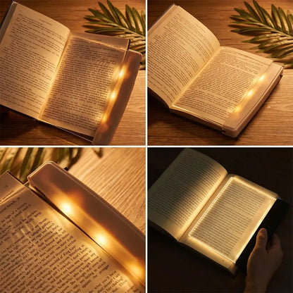 📜💡Svjetlo za čitanje s noćnim vidom i ravnim LED panelom, svjetlo za čitanje koje štiti oči