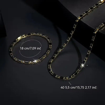 ⏳🔥 50% popusta na ograničeno vrijeme! ⏰ Blistavi set nakita: Odvažan stil, elegantan i plemenit, predstavlja iznimnu kvalitetu 💎✨