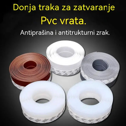🚪 PVC brtvena traka za donju stranu vrata – Otporna na prašinu i propuh
