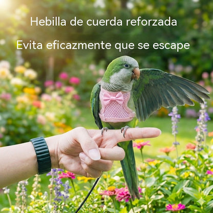 🐦🐦‍⬛Arnés y correa de vuelo para loros