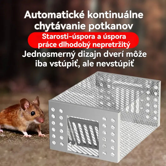 💥40% OFFPlne automatická a účinná klietka na hubenie a odchyt hlodavcov pre domáce použitie