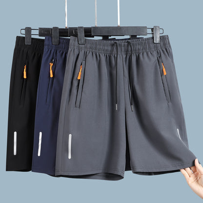 👖😎【3-dielna sada】【M-8XL】Pánske rýchloschnúce elastické šortky