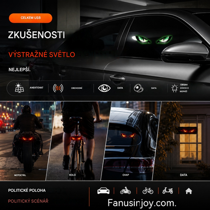 【Kúpte 1 a druhý dostanete zadarmo】2 kusy za 22 eur.🚗👀Solárne LED výstražné svetlá do auta | Priťahujú všetku pozornosť, zvyšujú bezpečnosť jazdy – bezdrôtový design, automatická detekcia, vysoká všestrannosť ✨